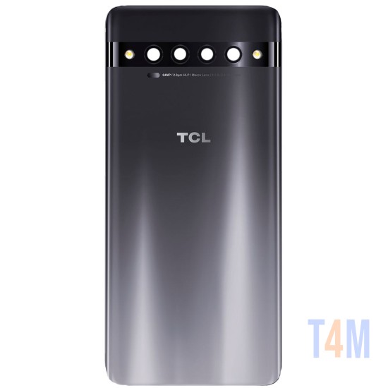 Tapa Traseira+Lente de Cámara TCL 10 Pro/T799B Negro